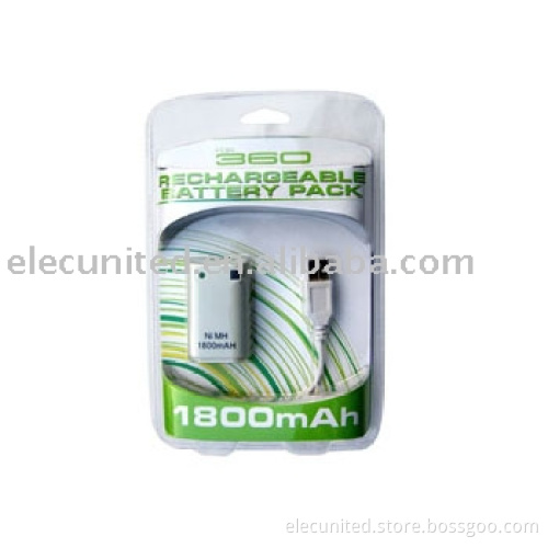 Rechargeable Battery Pack for XBOX 360